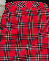Gift For Me Plaid Mini Skirt Oshnow